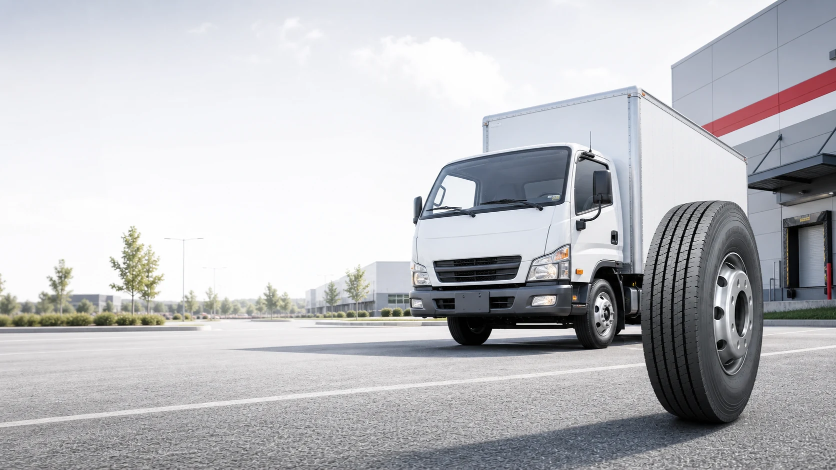 Regional truck tire application